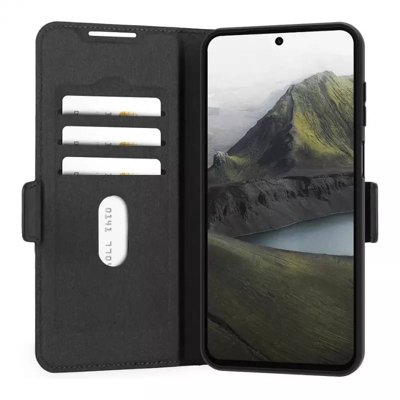 DBRAMANTE 1928 Oslo Pro Wallet Case for Samsung Galaxy A17 5G - Black