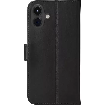 dbramante1928 Copenhagen Flip Case do telefonu - Skóra naturalna - Czarny - do Apple iPhone 16 Plus