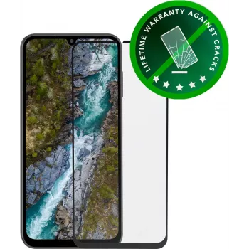 Etui DBRAMANTE1928 Eco-Shield do Samsung Galaxy A25 5G - Black Edge ES25CL006139