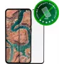 Etui DBRAMANTE1928 Eco-Shield do Samsung Galaxy A35 5G - przezroczyste z czarną krawędzią ES35CL006138
