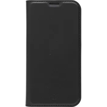 dbramante1928 Flip Case do telefonu - z recyklingowanej skóry wegańskiej - czarny - do Samsung Galaxy S21 FE 5G