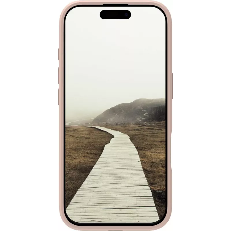 dbramante1928 Greenland Pro Back Cover do telefonu - kompatybilny z MagSafe - plastik - Rose Sand - do Apple iPhone 17