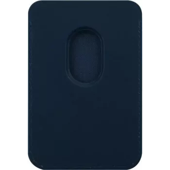 dbramante1928 Leather Wallet Case for Mobile Phone and Credit Cards with MagSafe Compatibility - Blue