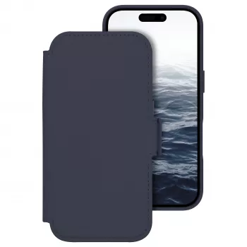 dbramante1928 Lynge Flip Case do telefonu komórkowego - kompatybilność z MagSafe - Deep Water - do Apple iPhone 17