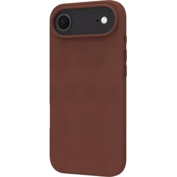 dbramante1928 Lynge Flip Case do telefonu komórkowego - kompatybilny z MagSafe - skóra naturalna - ciemny brąz - do Apple iPhone Air