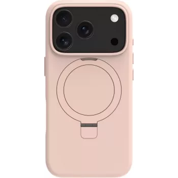 dbramante1928 Roskilde Kick Back Cover do telefonu komórkowego - kompatybilność z MagSafe - ICON - Rose Sand - do Apple iPhone 17 Pro