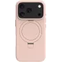 dbramante1928 Roskilde Kick Back Cover do telefonu komórkowego - kompatybilność z MagSafe - ICON - Rose Sand - do Apple iPhone 17 Pro