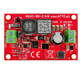 Przetwornica DC/DC ATTE ASUC-100-AD0-OF 100W 12V 8.3A DIN Rail