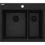 DEANTE 1.5-Bowl Granite Composite Sink Black 780x435mm