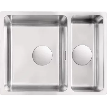 DEANTE 1.5-Bowl Zlewozmywak Granitowy Podblatowy Stal Nierdzewna 780x480mm Szczotkowany
