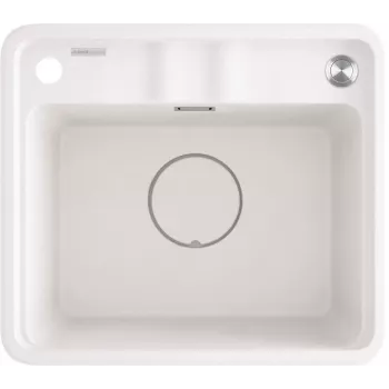 DEANTE 1-Bowl Granite Composite Kitchen Sink Black 580x440mm
