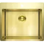 DEANTE 1-Bowl Granite Composite Sink Onyx Black 620x500mm