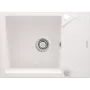 DEANTE 1-Bowl Granite Composite Sink with Drainer - Black (Nero) - 780x440 mm