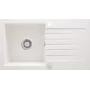 Zlew granitowy DEANTE 1-komorowy z ociekaczem - Onyks