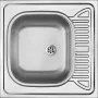 DEANTE 1-Bowl Stainless Steel Kitchen Sink with Drainer - Overlay Mount - 780 x 435 mm