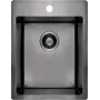 DEANTE 1-Bowl Steel Sink - Zlewozmywak kuchenny ze stali nierdzewnej, podblatowy 540x440 mm