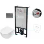 DEANTE 6-in-1 Zestaw podtynkowy do WC