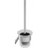 DEANTE ADI F711 Wisząca szczotka do WC ze stali nierdzewnej, matowe srebro, 38 cm