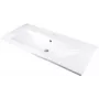 DEANTE Ceramic Basin Inset with Faucet Space White