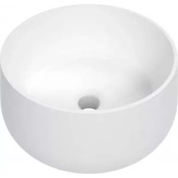 DEANTE Ceramiczna umywalka nablatowa Crea Series Biały Połysk
