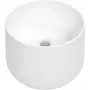 DEANTE Ceramiczna umywalka nablatowa Royal Mini Biała Błyszcząca