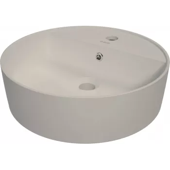 DEANTE Ceramiczna umywalka nablatowa z półką na baterię CGR_5U4B