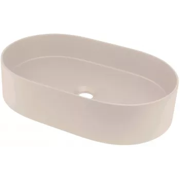 DEANTE Granitowy Kompozytowy Zlew Nablatowy z Ociekaczem - Beżowy - 780x435 mm