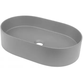 DEANTE Granitowy blatowy zlew łazienkowy Beż 780x435mm
