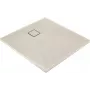 DEANTE Granitowa kwadratowa brodzik prysznicowy 90x90 cm Antracyt
