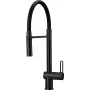 Bateria kuchenna DEANTE z elastyczną wylewką, matowa czerń