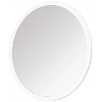 DEANTE Magnetyczne Lustro Kosmetyczne z Podświetleniem LED - 5-krotne Powiększenie, Płynna Regulacja Jasności, Ładowanie USB-C, Białe