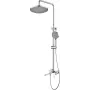DEANTE Neo Termostatyczny System Prysznicowy z Zaworem Mieszającym, Chrom, Deszczownica 250mm
