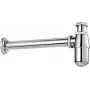 DEANTE NHC_031I Syfon butelkowy do umywalki, biały, przyłącze G 1 1/4 inch, wylot 32 mm, regulacja wysokości, EN 274