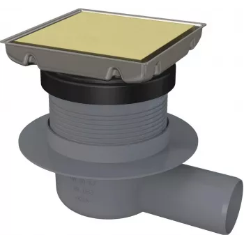 DEANTE Point Drain - Reversible 100x100 mm Odpływ prysznicowy ze stali nierdzewnej