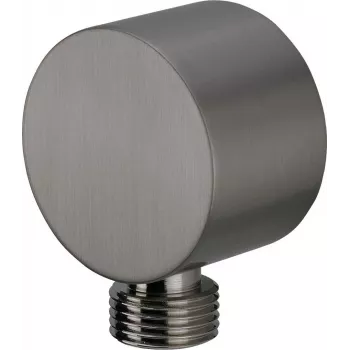 DEANTE Round Angle Connection 90° for 25 mm Round Tube, Chrome Plated Silver