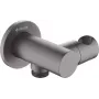 DEANTE Round Angled Connector z Uchwytem na Słuchawkę - Czarny