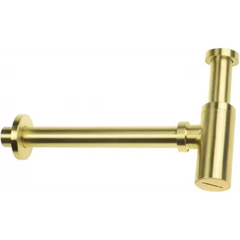 DEANTE Round Washbasin Siphon Bottle Trap Brass Chrome G 1 1/4 inch 32 mm