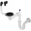DEANTE Syfon do zlewozmywaka granitowego 1-komorowego - Space-Saver