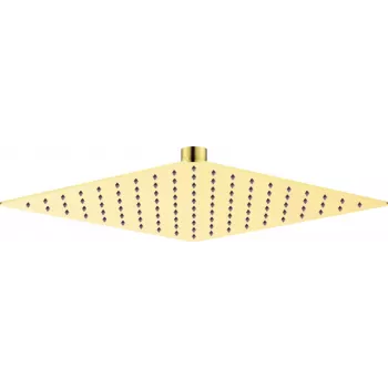 DEANTE Steel Shower Head - 250x250 mm Rain Shower Square Polished Chrome