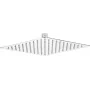 DEANTE Głowica prysznicowa stalowa - 250x250 mm - Kwadratowy deszczownica