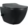 DEANTE Toaleta z funkcją bidetu - z baterią umywalkową, stojąca, bez obręczy, podwójne spłukiwanie 3/5L, biała, ceramiczna, deska z wolnoopadającym zamknięciem
