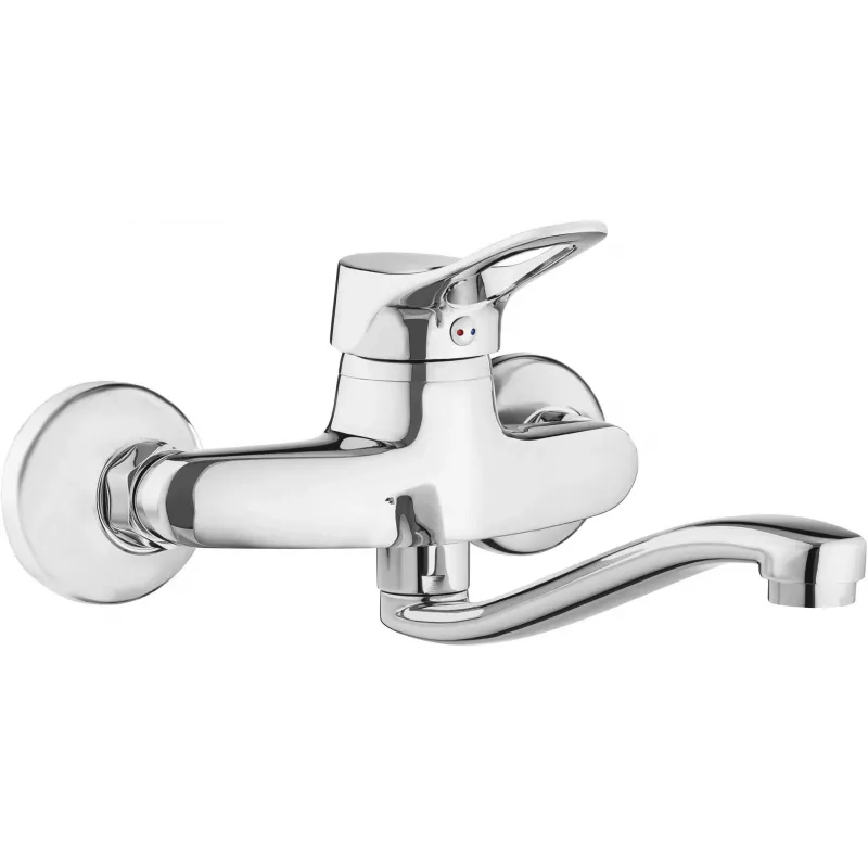 DEANTE Bateria kuchenna ścienna BOW 080M Chrom