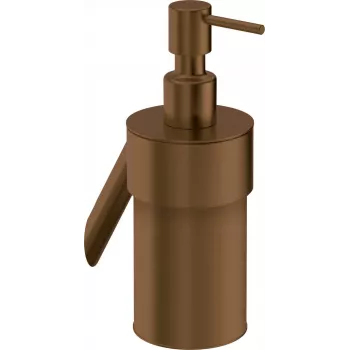DEANTE Dozownik do mydła ścienny - Przycisk ręczny, 1000 ml, Biały, Kompatybilny z Tork S1