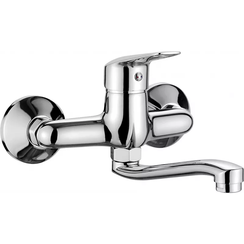 DEANTE umywalkowa bateria ścienna matowa czerń Arnika Nero