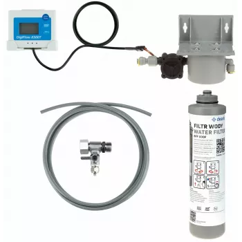 Zestaw dzbanka filtrującego DEANTE 3,3 l z 3 filtrami Dafi Classic, przezroczysty/biały