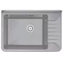 DEANTE ZYT 311A 1-Bowl Wall-Mounted Kitchen Sink Stainless Steel Brushed 540x440x250 mm