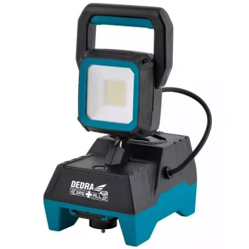 DEDRA BEZPRZEWODOWA LAMPA KONTROLNA 1600LM 18V 0*AH SAS+ALL