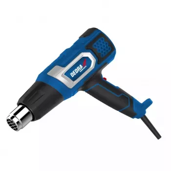 Opalarka DEDRA 2000W z 3-stopniową regulacją temperatury, 4 dyszami i skrobakiem