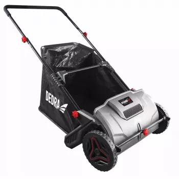 Dedra Ręczny zbiornik na liście i trawę, 530 mm, 27 L, czarno-pomarańczowy