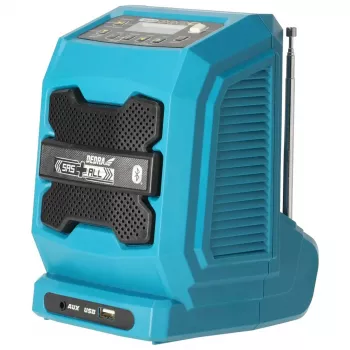 DEDRA Radio Akumulatorowe Bluetooth 18V USB SAS
